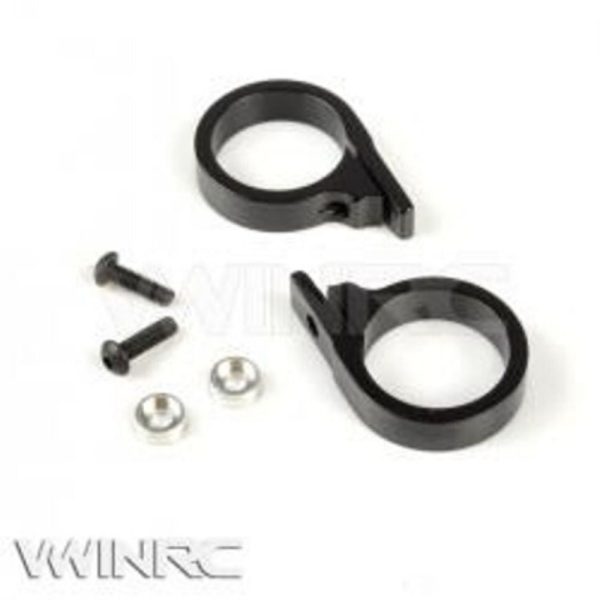 500E Metal Rudder Servo Mount D 059 Black
