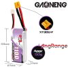 058fce53509839e0c75953d537188a0a.jpeg Gaoneng GNB 7.6HV 1100mAh 60C 2S Lipo Battery with XT30 Plug GNB1100/60-2S
