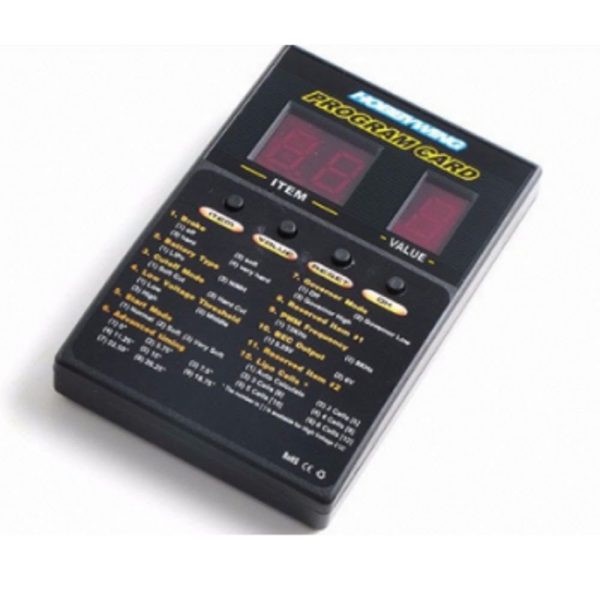Hobbywing LED Program Card For PLATINUM Series Aircraft / Heli ESC EM-006