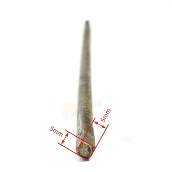 RC Boat Flexible Axle (Both Square) Positive Dia. =Ï†6.35 Side=5X5mm Length=365mm 510B63