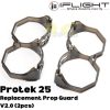 09d60e7dcb0e5caa8768f58acdacaa5d.jpeg iFlight ProTek25 Replacement Prop Guard V2.0 - Transparent Black (2pcs) P9207-B25