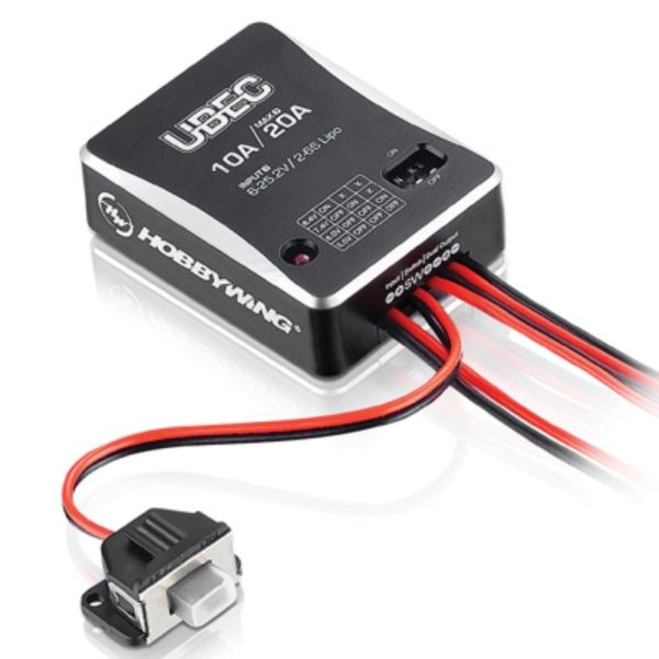 0cf5e49e947f53ce62788f360d85f1ee1574842577.jpg Hobbywing UBEC-10A 2-6S Switch-Mode for RC Model (Output 5.0V6.0V7.4V8.4V)