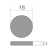 0ec84887416272f394e889f0fe122af71606628584.jpg 6pcs 15mmx1.5mm Strong Disc Magnets Rare Earth Neodymium Magnet HC-015