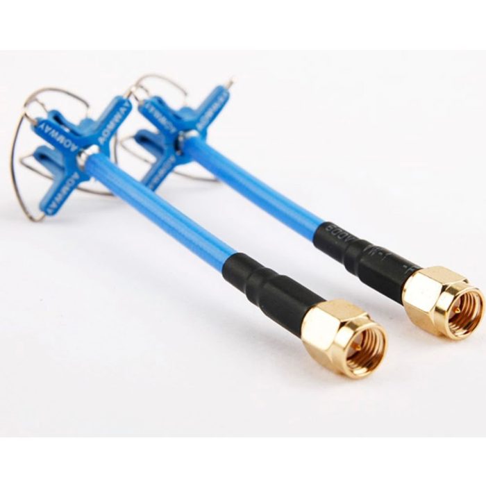 Antenna Circolar Polarizzata 5.8 GHz Antenna FPV Pagoda 2 Da 5.8GHz 5dBi, Polarizzazione RHCP/LHCP, Connettore RP-SMA, Design Di Maarten Baert Panatta Sport - Foto 8