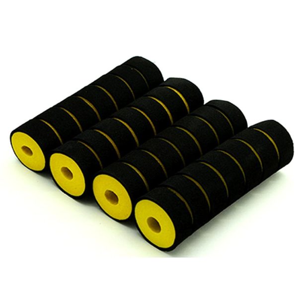 Sponge cases Shock absorption Protective sleeve Yellow/Black (115X24X8mm) QA052