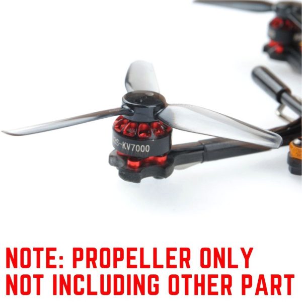 164bd323555183a1f7a9da9b351822d91581147980.jpg HQProp Durable T65mmX3 1.9/1.4/1.9mm Hole 3-blade Propeller (2 pairs/4pcs) HQT653