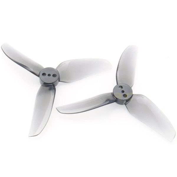 1822d801aa492925d12a45e4c05ff0dd1606226677.jpg HQProp Durable T2.5X2X3V2S Grey 1.9/1.5/1.9MM Hole 3-blade Propeller (2 pairs/4pcs) HQT252
