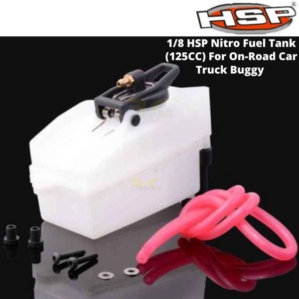 1bfa41f18527fc539d967bd6a2cb7d651615973169.jpg 1/8 HSP Nitro Fuel Tank (125CC) For On-Road Car Truck Buggy HSP81029