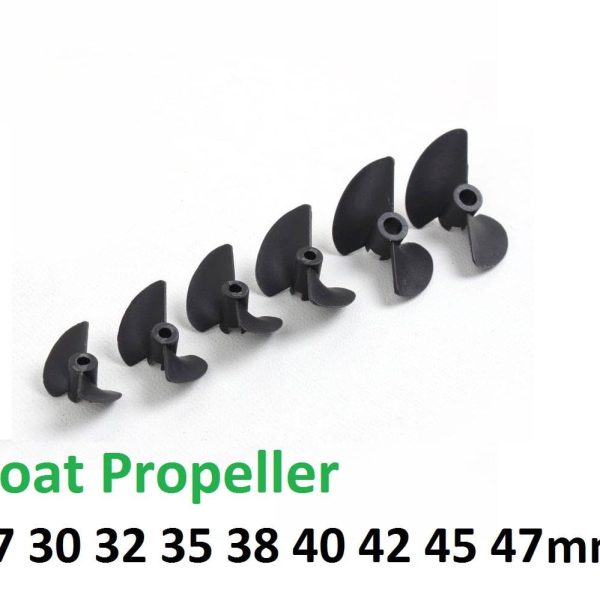 Rc Boat 2 Blades Nylon Prop P40*D42mm X 4.80mm BNP-242