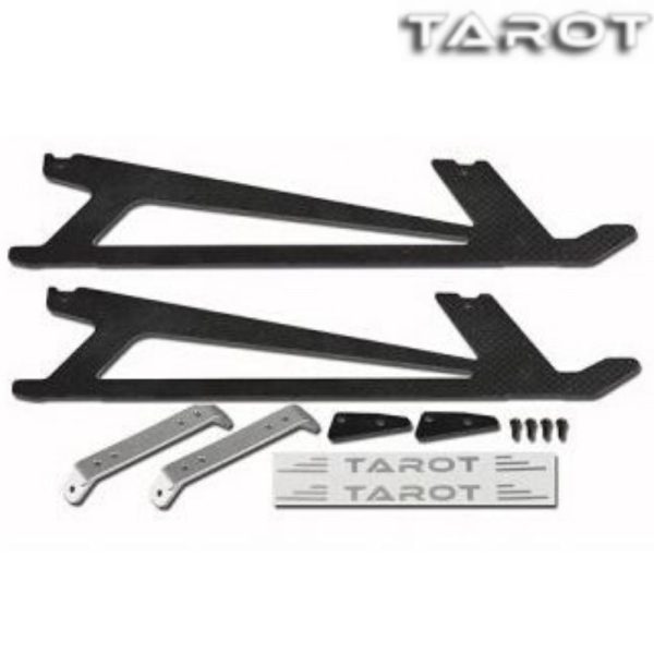 Tarot 500E Metal Carbon Fiber Landing Skid TL8026-02