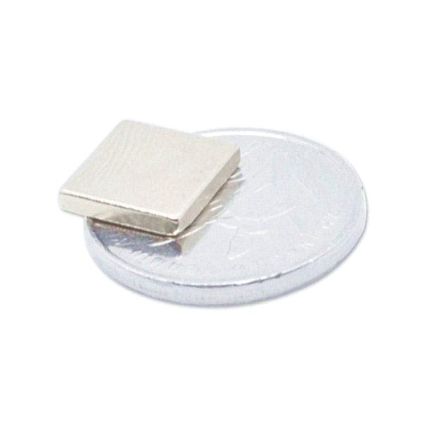 6pcs 10mmx10mmx2mm Strong Block Magnets Rare Earth Neodymium Magnet HC-016
