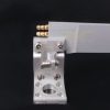 RC Boat Aluminum Alloy 165 Single Rudder Length=32mm Height=165mm with Double Water Pickups 502B52-A