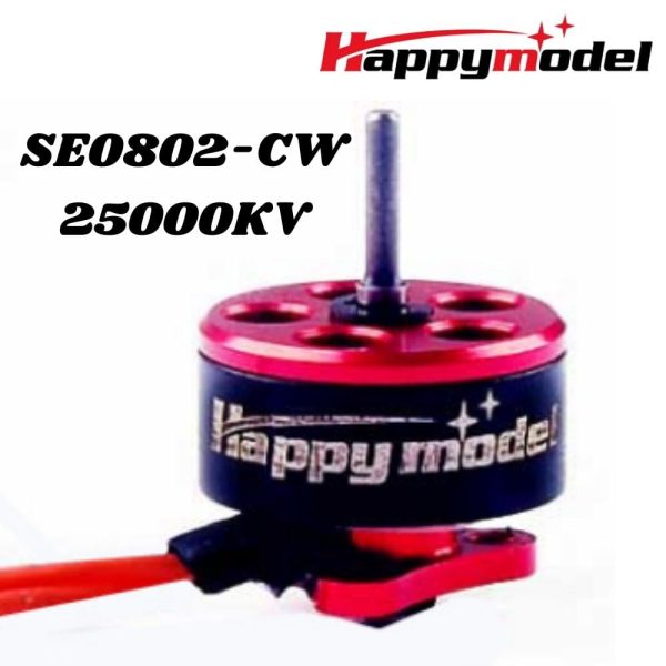 262071416acf657847387f1fe15b46811596094564.jpg Happymodel SE0802 1S CW 25000KV 1.0mm shaft Brushless Motor for Mobula6 RC Drone SE0802-25CW