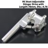 RC Boat Adjustable Stinger Drive with Length=78mm, Dia.=4.76 503B70