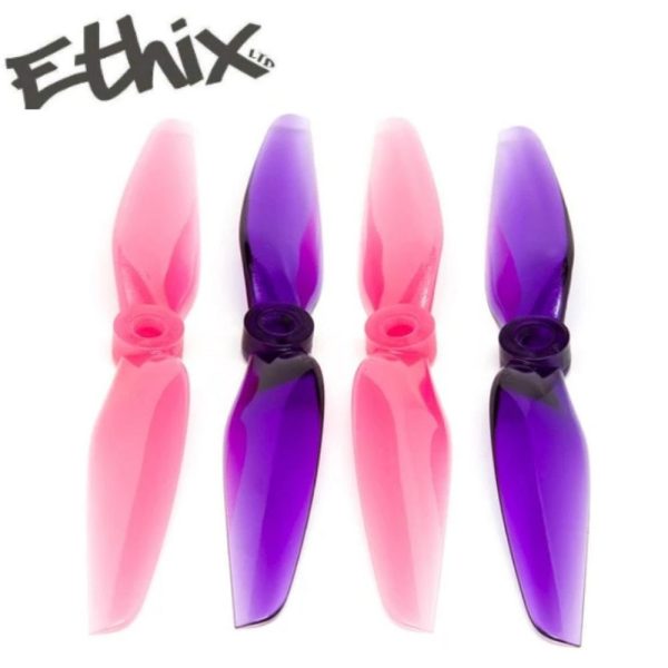 28aa2cb8ccecb50512c013674d3337c61581247304.jpg HQProp Ethix K2 Bubble Gum 6x4 5mm Hole 2-blade Propeller (2 pairs/4pcs) HQEK2