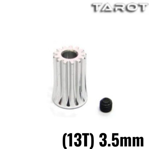 28e003c11eac54972040c0293acd37931585056374.jpg Tarot 450 Motor Pinion Gear (13T) 3.5mm TL45059
