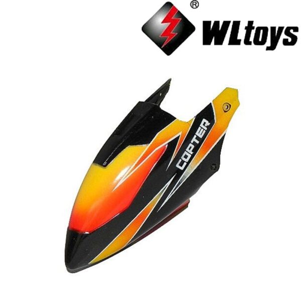 WL Toys V911-01 Canopy Red-Black