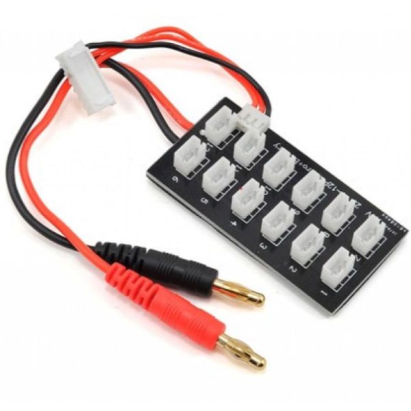 29abf0acafb402f32c140d7c43e7d89d1577447539.jpg 2S Lipo Battery Parallel Charging Board JST-PH2.0 3-Pin For IMAX B6 Charger XJ303