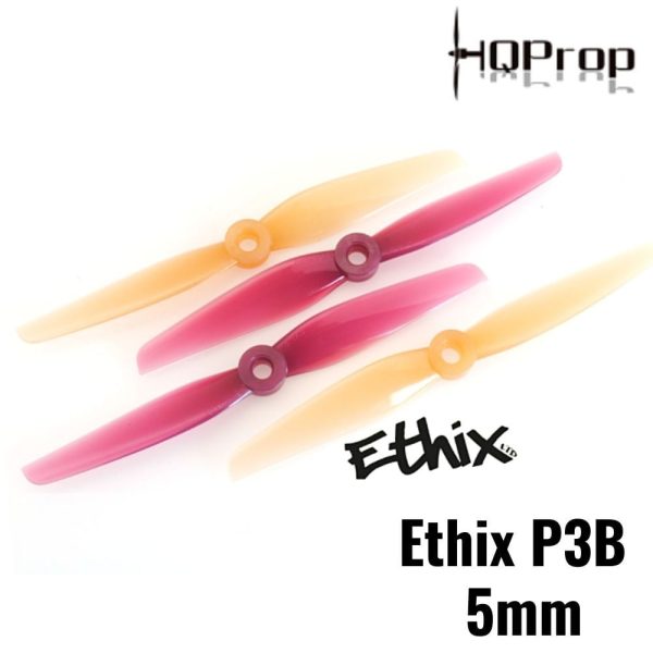 HQProp Ethix P3B Peanut Butter & Jelly Prop 5mm Hole 2-Blades propeller (2pairs/4pcs) HQEP3B