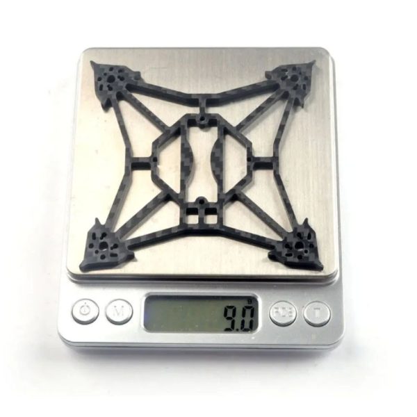 Happymodel Larva X Upgrade 100mm V2 3mm Bottom Plate 3K Carbon Fiber Frame Kit  HP130