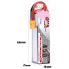 3c8642a83235b98b3ec580accbdf40a21608450136.jpg Gaoneng GNB HV 11.4V 450mAh 80C 3S Lipo Battery with XT30 Plug GNB450/80-3HL
