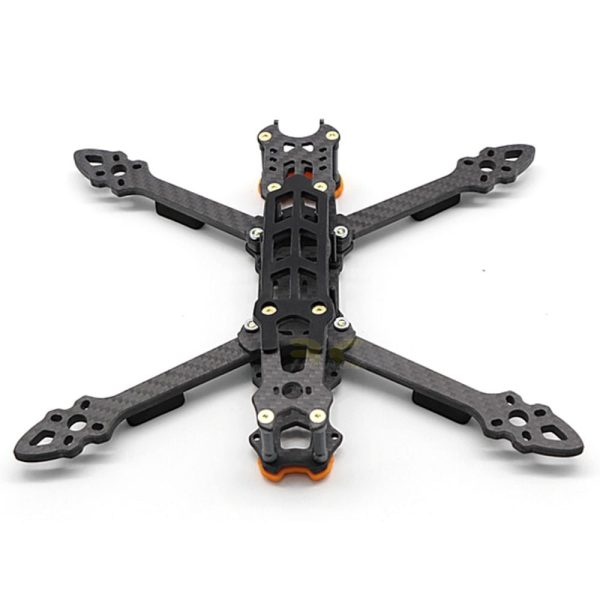 3cf63c694f0c9351f540473020feea401610561066.jpg HSKRC Freestyle FPV Frame Like Mark4 5 inch 225mm Carbon Fiber Frame Kit With 5mm Arm HS-Mark4