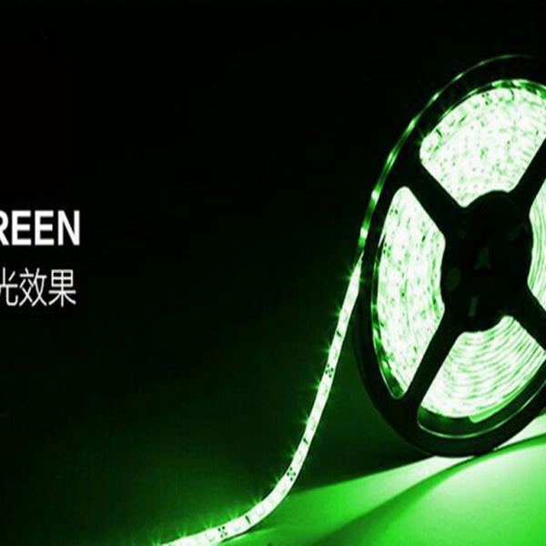 1 Meter 120 Bulbs Waterproof LED Light strip 12V (Green) 3528-120G(wp)