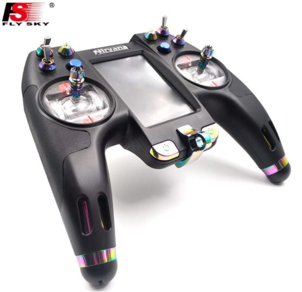 44ba6b2f805431b56e389e574e7aabbe1540553835.jpg Flysky FS-NV14 2.4G 14CH Nirvana Transmitter with iA8X + X8B Receiver 3.5 Inch Display Open Source