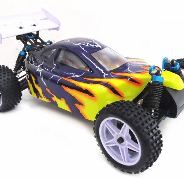 1/10th HSP RC Electric Off-Road Buggy (Yellow Purple) RTR HSP94107-BP