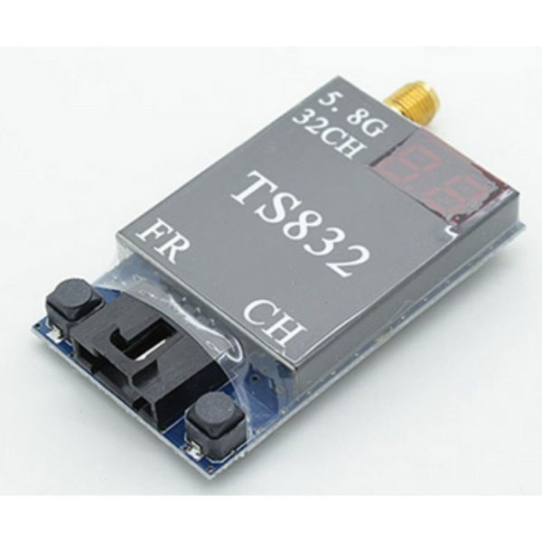 32Ch 600mw TS832 5.8G 3.5km Wireless AV Transmitter Power Off Memory for FPV W504