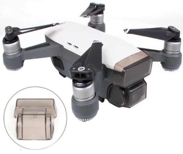 Sunnylife Camera Front 3D Sensor System Screen Cover Integrated Protective Cover for DJI SPARK SP-Q965-TR