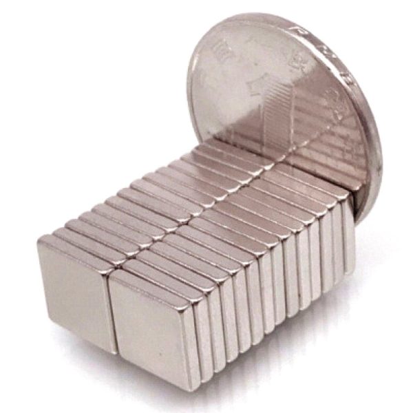 6pcs 10mmx10mmx2mm Strong Block Magnets Rare Earth Neodymium Magnet HC-016