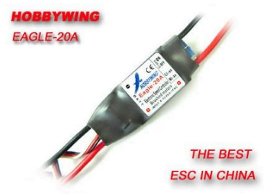5bd3d29ebeeffd70b2f16cf07386695a1570768357.png HOBBYWING Eagle-20A Brushed ESC 13120152