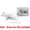Ultra-light LED Circle Head Light Lamp Night Light Spotlight with Depressurization Module Accessory for DJI Phantom 3 DJI-LED03-W