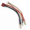 24AWG/ L115mm and 14AWG/ L120mm Car Charging Cables with T plug and Banana Connector  TPD39