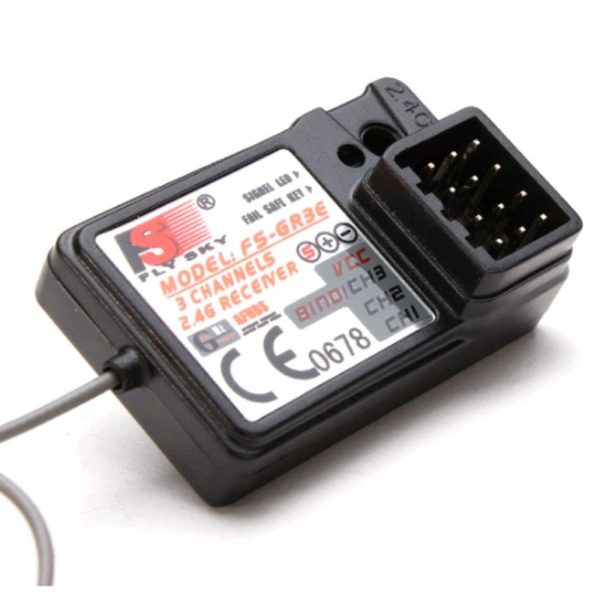 FlySky FS-GR3C Receiver For FS-GR3B 2.4Ghz 3CH Transmitter BR314