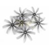 HQProp Cinewhoop Duct-76MMX8 Grey 5MM Hole 8-blade Propeller (2 pairs/4pcs) HQD76