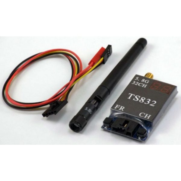 32Ch 600mw TS832 5.8G 3.5km Wireless AV Transmitter Power Off Memory for FPV W504