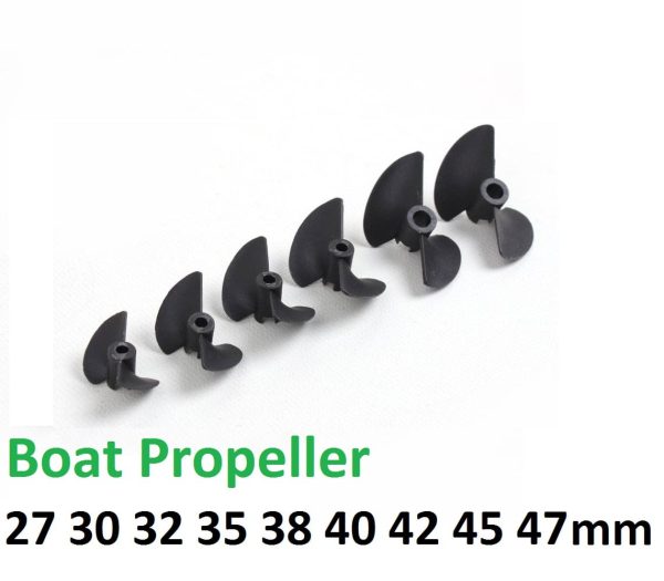 Rc Boat 2 Blades Nylon Prop P40*D38mm X 4.80mm BNP-238