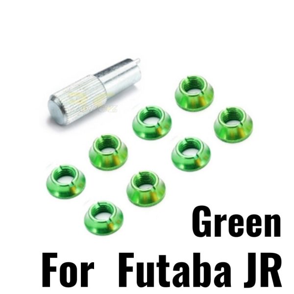 Radio Control Switch Color Nut For Futaba JR (Green) SP017GR