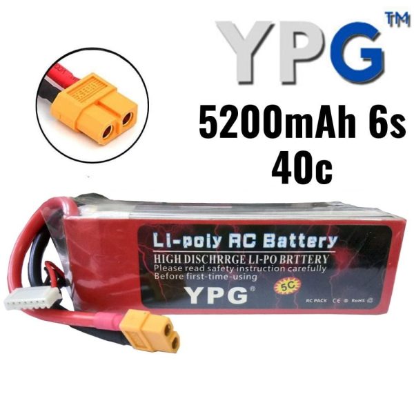 6959b73ffecbf70f766284979a8620921594358604.jpg YPG 6s 22.2v 5200mah 40c 13120240