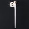 RC Boat Aluminum Alloy 165 Single Rudder Length=32mm Height=165mm with Double Water Pickups 502B52-A