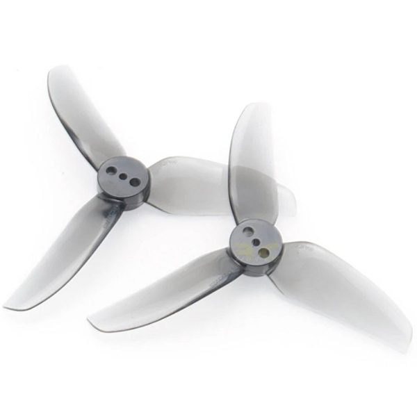 6b18760421f3a59546bc4187726d31a31606226677.jpg HQProp Durable T2.5X2X3V2S Grey 1.9/1.5/1.9MM Hole 3-blade Propeller (2 pairs/4pcs) HQT252