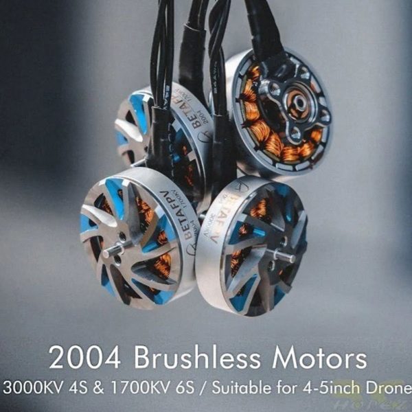 BetaFPV 2004 3000KV 4S 1.5mm Shaft Brushless Motor x 4Pcs BT2004-30