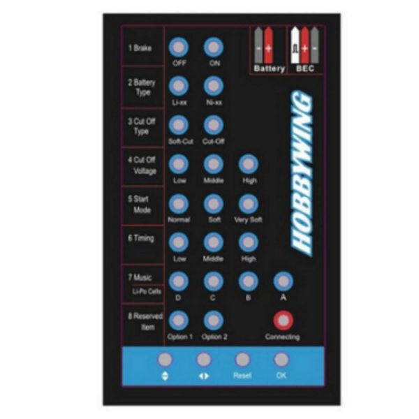 HOBBYWING PROGRAM CARD FOR ESC EM-001