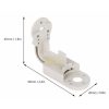 Phantom 4 Gimbal Yaw Arm Aluminum CNC Replacement Part P4-G49