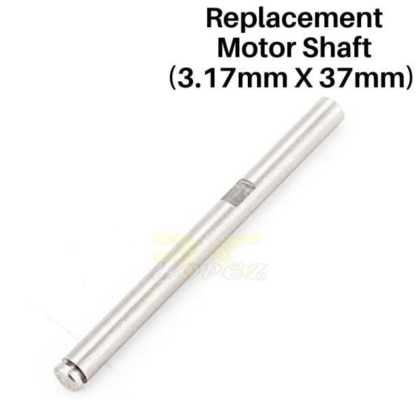 Replacement Motor Shaft (3.17mm X 37mm) 8403