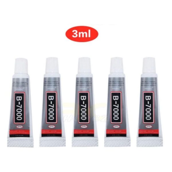 1PC B-7000  CLEAR ACRYLIC ADHESIVE GLASS REPAIRING GLUE 3ML
