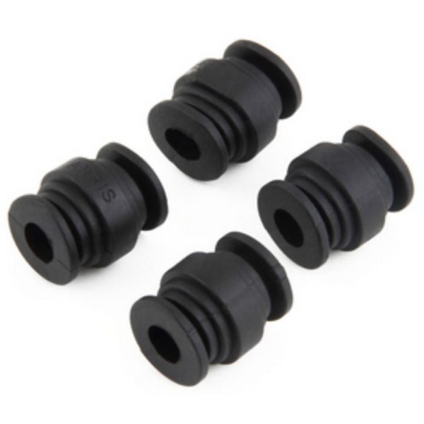 4pcs FPV Silicone AV Ball Brushless Gimbal Shock Absorb Rubber Ball ( Black ) W219