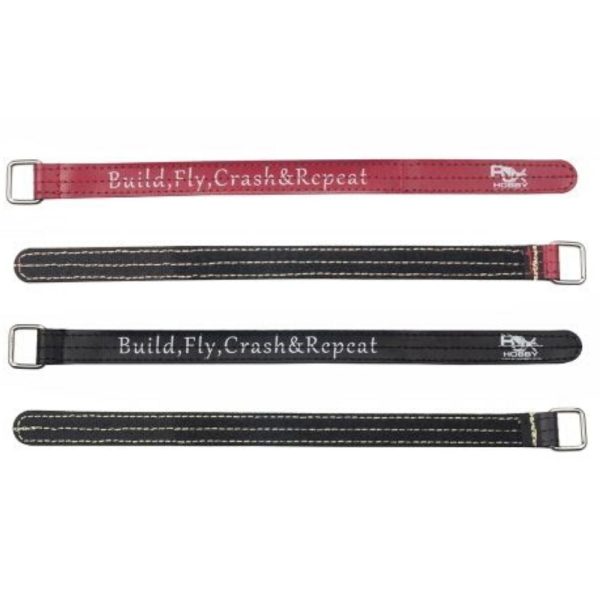 88e5324a14f53b00b2067ddf61fc52c41593419342.jpg 1 Pc 150 X 16mm RJX Kevlar Stitched Battery Strap w/ Metal Buckle RJX1578-15